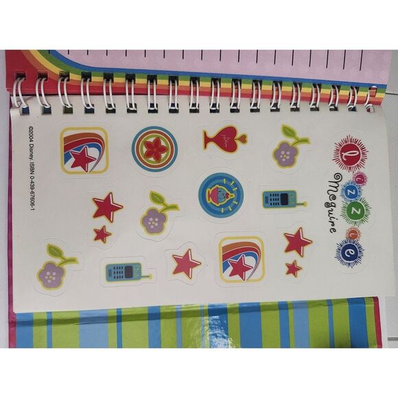 Y2K Rare Vintage Lizzie McGuire Best Of Everything Scholastic Trifold Notebook - Picture 8 of 12